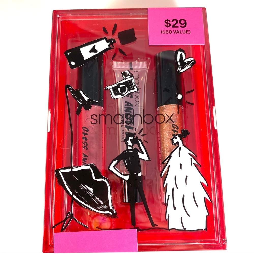Smashbox cosmetics lip trio in box Limited Edition